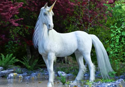 A magical unicorn
