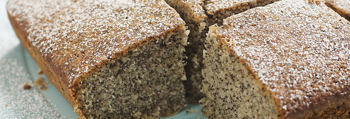 âteau au citron et aux graines de pavot